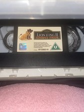Walt Disney - The Lion King II - Simba's Pride - Video - VHS Tape