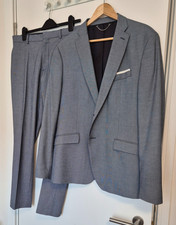Zara Men's Suit- Light Blue