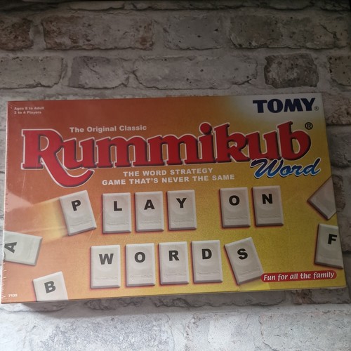 Rummikub word game tomy - rummikub,