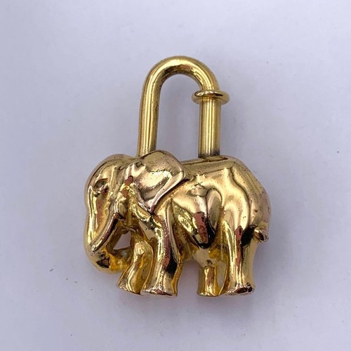 Hermes cadena gold elephant - cadena,