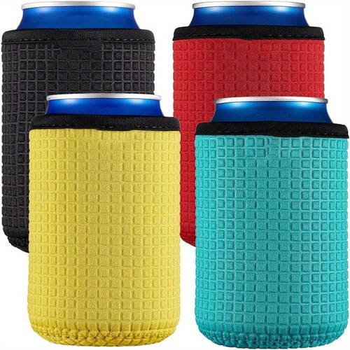 4pcs 12oz can cooler sleeves - can,