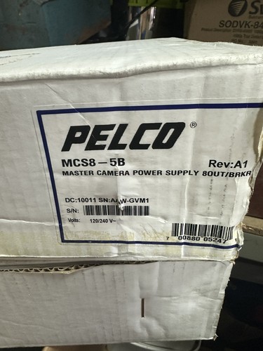 Pelco mcs8 master camera - mcs8-5b,