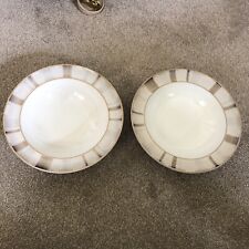 Denby Truffle Stripe Rimmed