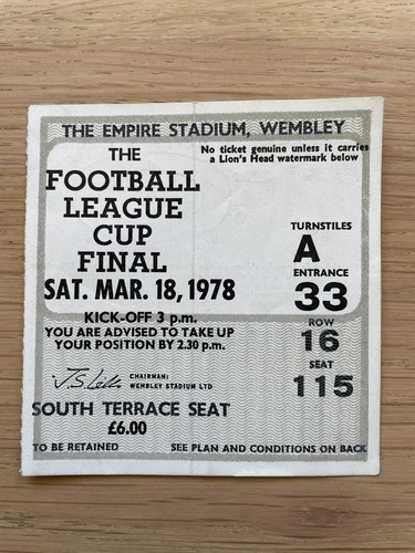 Ticket league cup - ticket:,