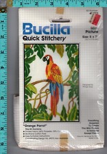 "Orange Parrot" Vintage