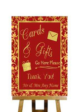 Red And Gold Cards And Gifts