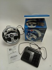 PlayOn V8 Racer PS2 Steering Wheel and Pedals UNTESTED Controller
