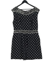 Pepperberry A-Line Midi Dress UK16 in Black