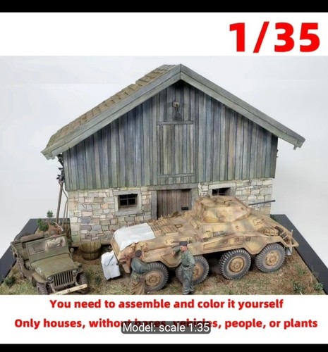 Scale rustic barn - scale,
