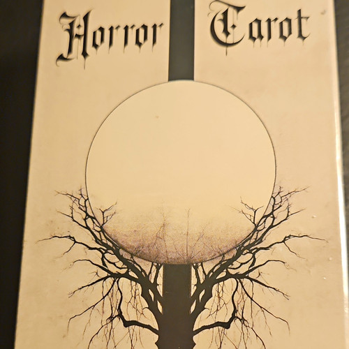 Horror gothic tarot cards deck - horror,
