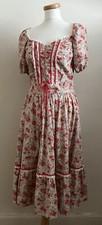 Vintage Cotton Dress Floral