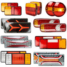 Trailer Rear Tail Light Turn Signal Indicator Lamp Lorry Truck Tipper Caravan