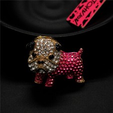 Crystal Rose Red Enamel French