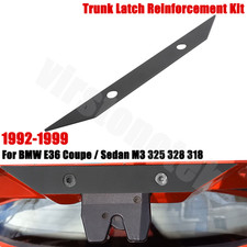 For BMW E36 Trunk Latch Reinforcement Coupe Sedan M3 325 328 318 StainelessSteel