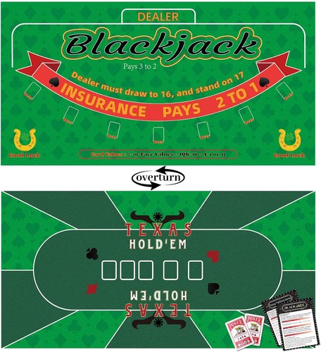36x72 double sided - sided, poker