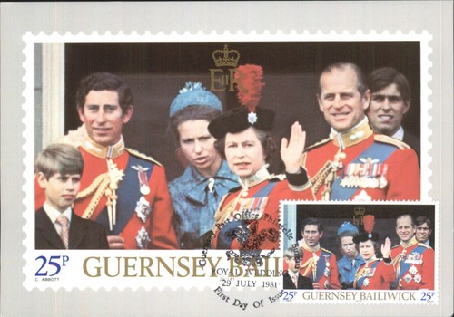 Guernsey royal wedding 1981 - guernsey,