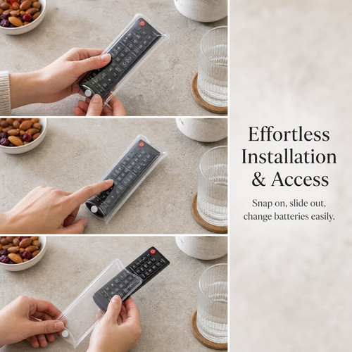 Transparent waterproof remote - transparent,