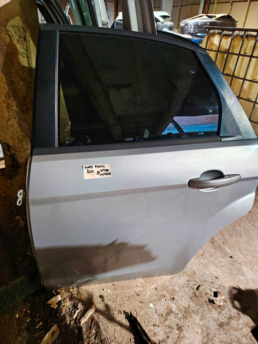 Silver left rear - door,