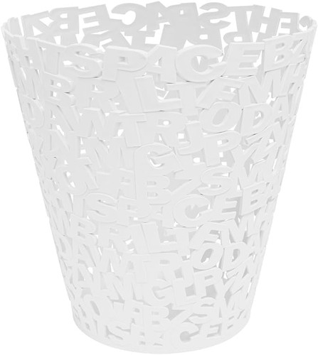 Waste paper round plastic - waste,