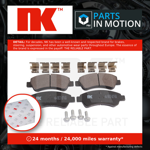 Brake pads set fits peugeot - set,