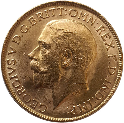 1926 king george gold - george, v