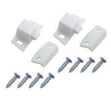 White Cabinet Catch 27mm x 6mm