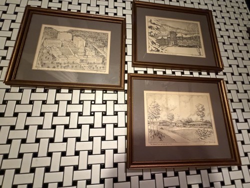 James swann signed etching - signed,