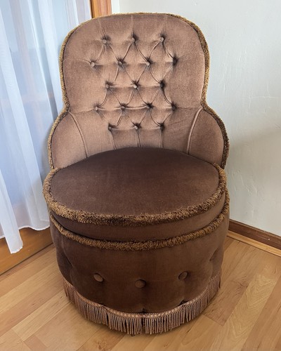 Vintage 1978 sherborne pouffe - vintage,