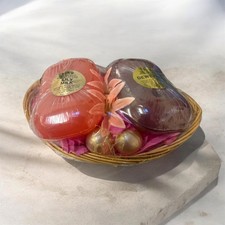 Vintage body shop soap set