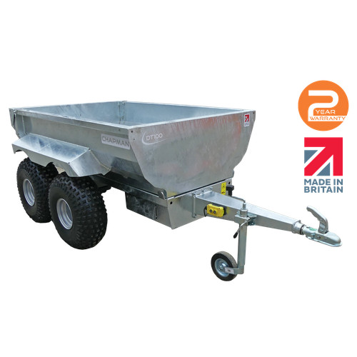 Dt100 atv dump trailer - dt100, 1t