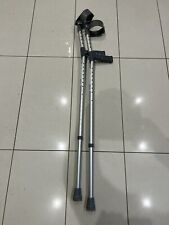Pair Of Lightweight Adult Forearm Double Adjustable Crutches