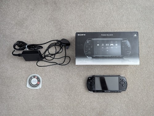 Boxed sony psp 2000 - psp, black