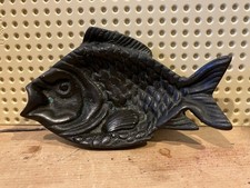 Cast Iron Fish Carp Ashtray