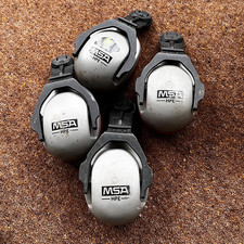 MSA ear defenders helmet attachment 2 pairs