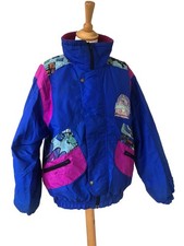 Vintage 80’s Crazy Ski Jacket Sz Chest 34” #249