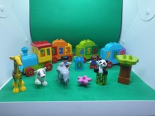 2 LEGO DUPLO Sets : 10847 Number Train & 10904 Safari Zoo