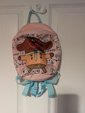 Pink Hey Duggee Bag With Reins