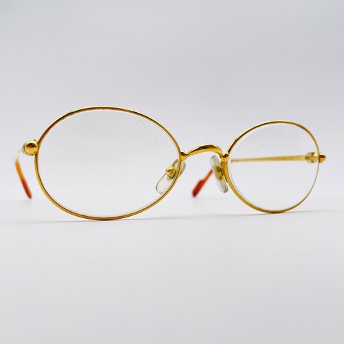 Cartier eyeglasses gold oval - eyeglasses,
