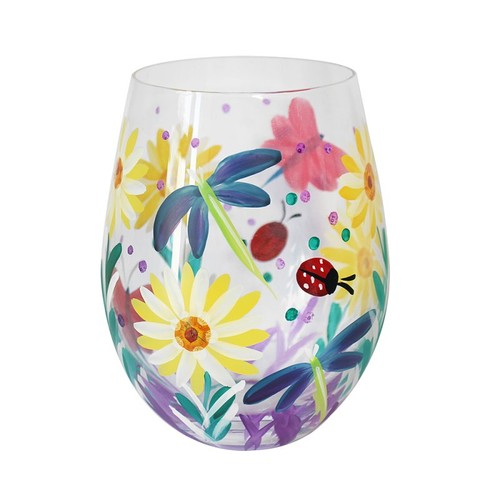 Stemless glass cottage - stemless, lynsey