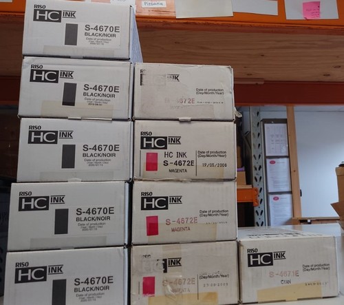 Genuine riso branded ink - branded, for