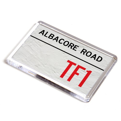 Fridge magnet albacore road - fridge,