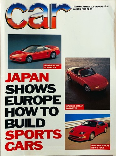Car magazine mar - car, mar-1989