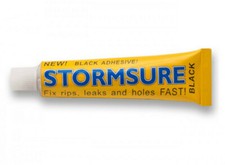 STORMSURE BLACK 5g Mini FLEXIBLE REPAIR ADHESIVE GLUE  FIX RIPS & HOLES BOOTS