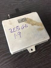 Original peugeot 205 1.9 gti engine ecu bosch 0280000340 205 Cti Pug Genuine 309
