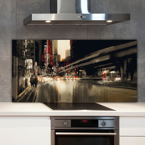 Kitchen splashback tempered - kitchen,