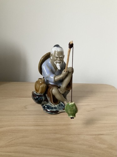 Vintage chinese fisherman - vintage,