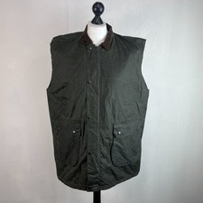 Hamilton Exclusive Wax Gilet Vest Men's size 2XL Green Country Outdoors