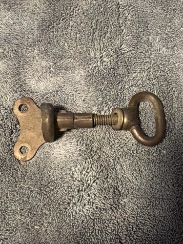 Antique brass window latch - brass,