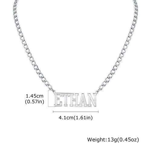 Skeleton necklace personalized - skeleton,