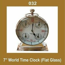 7'' World Time Clock Nautical
